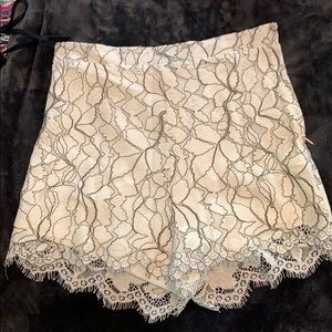 Lace shorts
